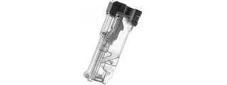 Laylax Ambidextrous Swiveling Arm High Capacity Speedloader w/ BB Bottle Spout (Color: Clear)