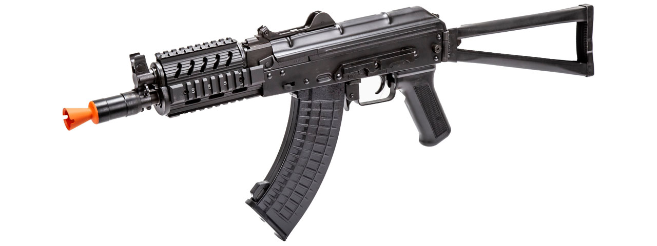 LCT Airsoft AK74 Assault Rifle AEG w/ TX Railed Handguard - Black