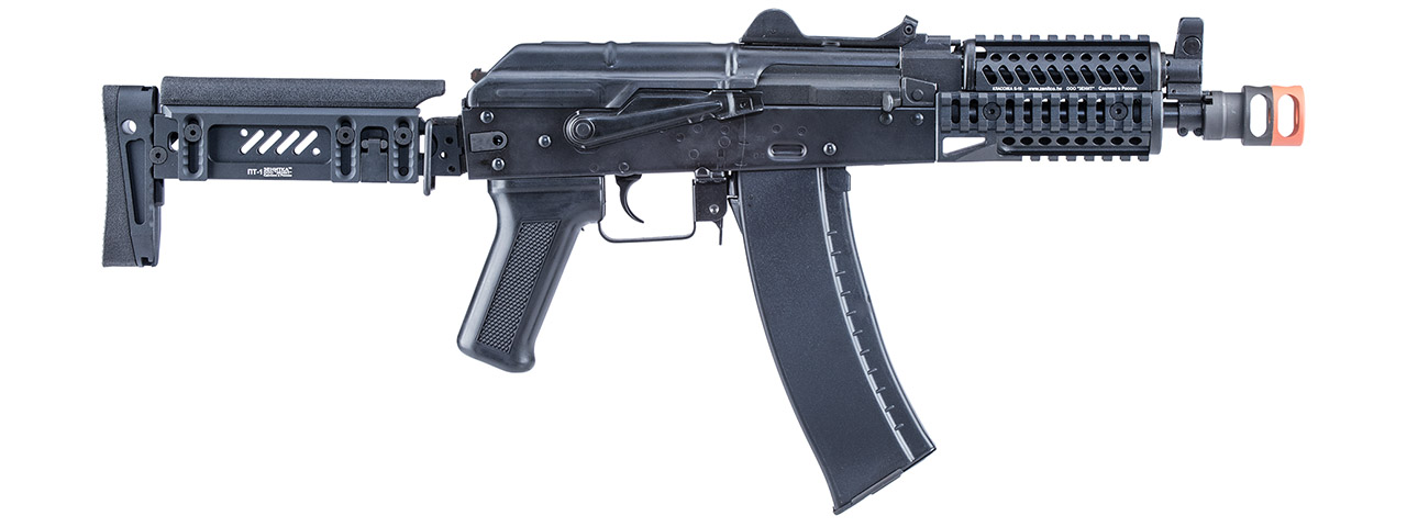 LCT ZKS-74UN AK AEG Rifle w/ Folding Stock (Black) - Click Image to Close