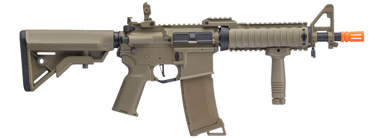 Lancer Tactical Gen 3 MK18 Mod 0 Nylon Polymer M4 Airsoft AEG Rifle (Color: Tan)