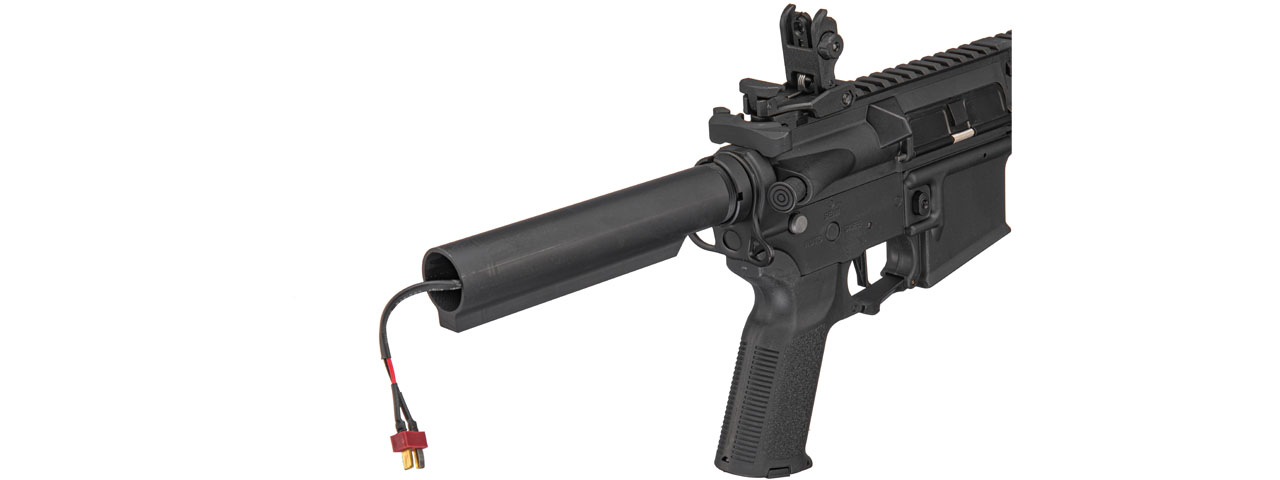 Lancer Tactical Gen 3 CQB M4 AEG Rifle (Color: Black) - Click Image to Close