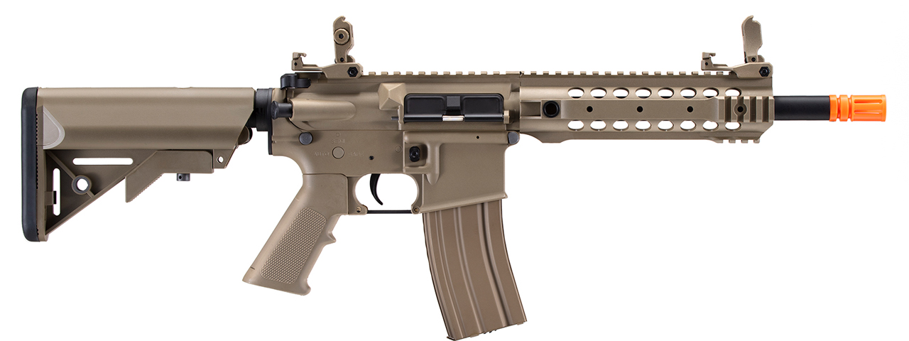 Lancer Tactical Gen 2 CQB M4 AEG Rifle Core Series (Color: Tan)(No Battery and Charger) - Click Image to Close