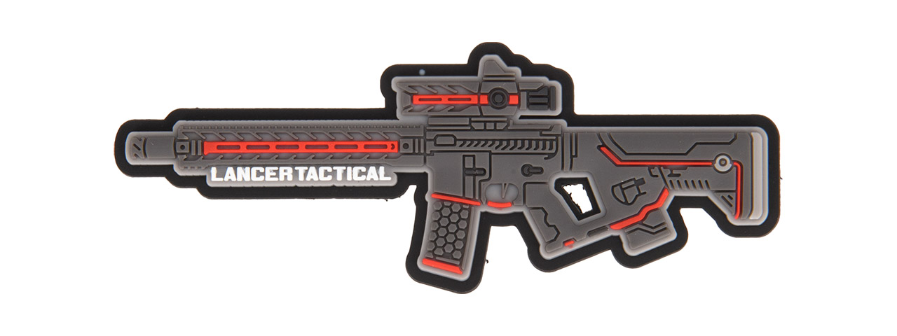 Lancer Tactical Low FPS Enforcer Needletail Skeleton M4 AEG Rifle with Alpha Stock (Color: White & Black)