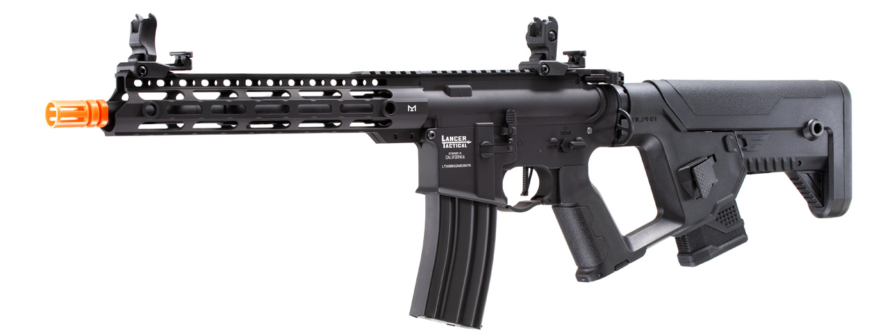 Lancer Tactical Enforcer BLACKBIRD AEG Rifle w/ Alpha Stock [HIGH FPS] (BLACK) - Click Image to Close