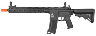 Lancer Tactical Gen 3 Hellion M-LOK 13" Airsoft M4 AEG (Color: Black)