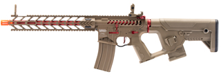 Lancer Tactical Enforcer Night Wing Skeleton AEG w/ Alpha Stock (Tan)