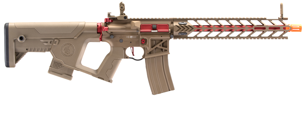 Lancer Tactical Enforcer Night Wing Skeleton AEG w/ Alpha Stock (Tan)