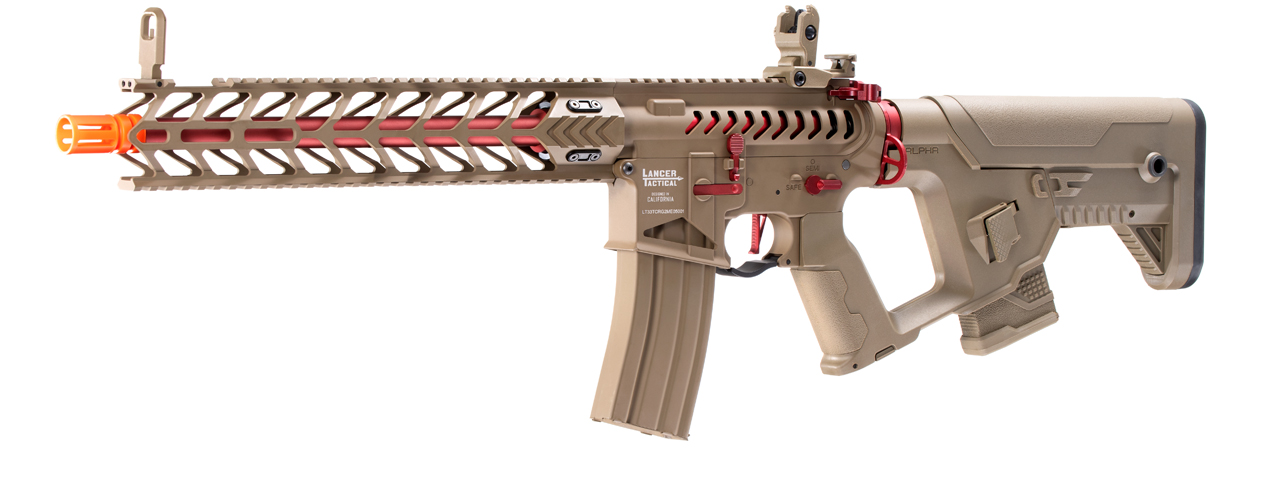 Lancer Tactical Enforcer Night Wing Skeleton AEG w/ Alpha Stock (Tan)