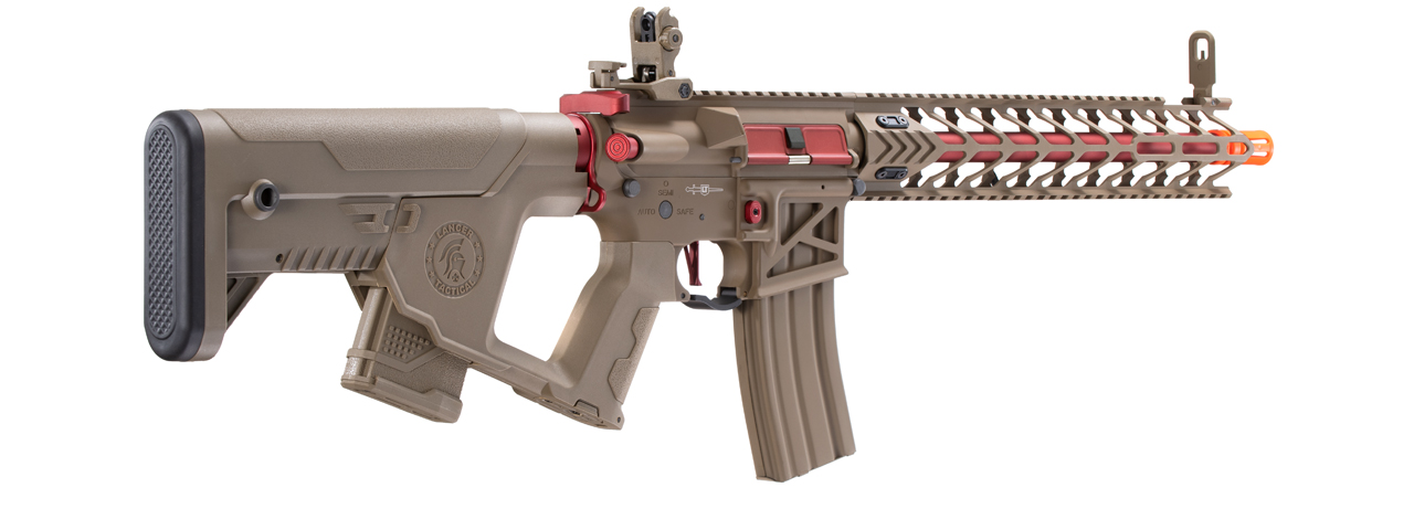 Lancer Tactical Enforcer Night Wing Skeleton AEG w/ Alpha Stock (Tan)