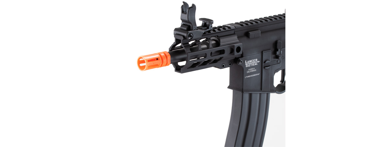 Lancer Tactical Enforcer Gen 2 Battle Hawk 4" PDW AEG (Color: Black) - Click Image to Close