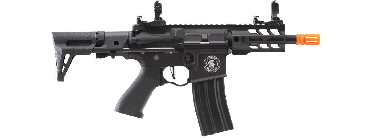 Lancer Tactical Enforcer Gen 2 Battle Hawk 4" PDW AEG (Color: Black) - Click Image to Close