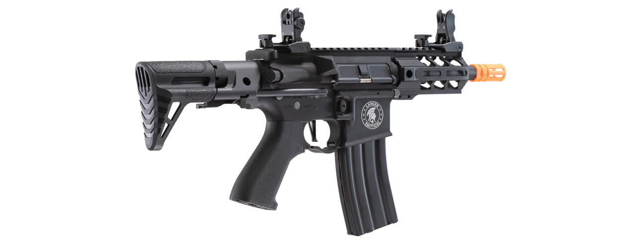 Lancer Tactical Enforcer Gen 2 Battle Hawk 4" PDW AEG (Color: Black) - Click Image to Close