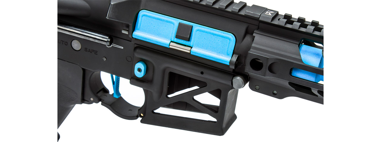 Lancer Tactical Enforcer Gen 2 Battle Hawk 4" PDW AEG (Color: Black / Blue)