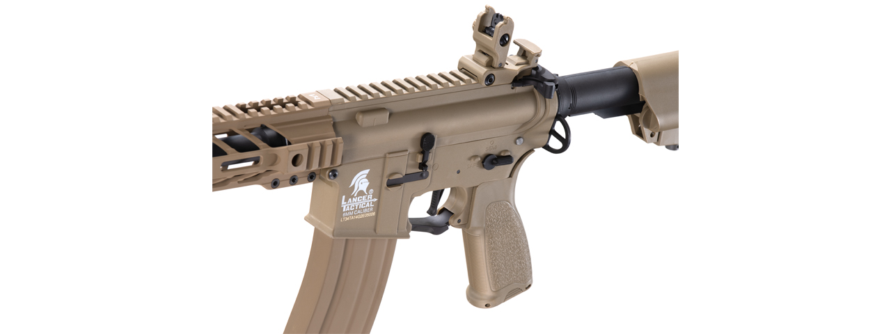 Lancer Tactical Enforcer Battle Hawk 14" Hybrid Series M4 AEG (Tan)