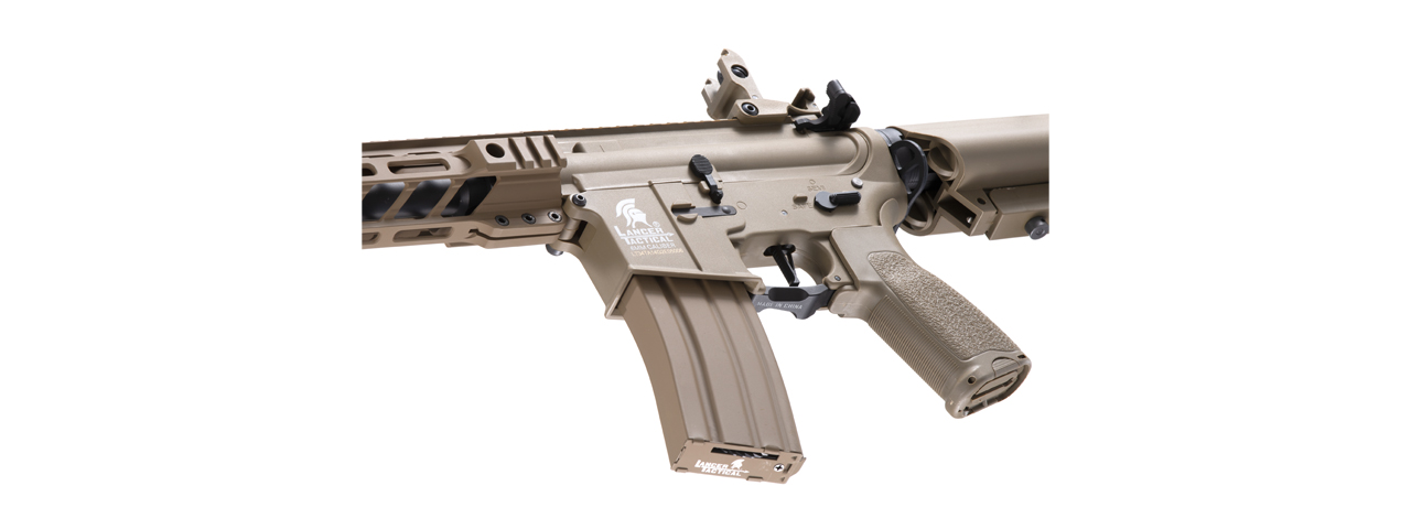 Lancer Tactical Enforcer Battle Hawk 14" Hybrid Series M4 AEG (Tan) - Click Image to Close