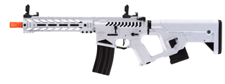 Lancer Tactical Enforcer Battle Hawk 10" Skeleton AEG w/ Alpha Stock (White)