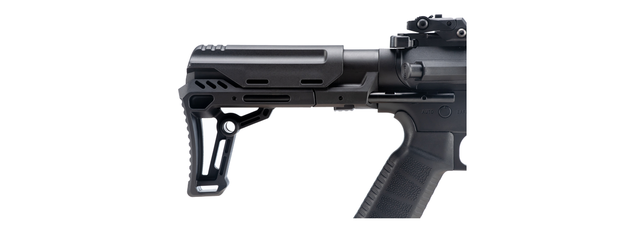 Lancer Tactical Gen 2 9mm Battle X CQB Carbine Airsoft AEG (Color: Black) - Click Image to Close