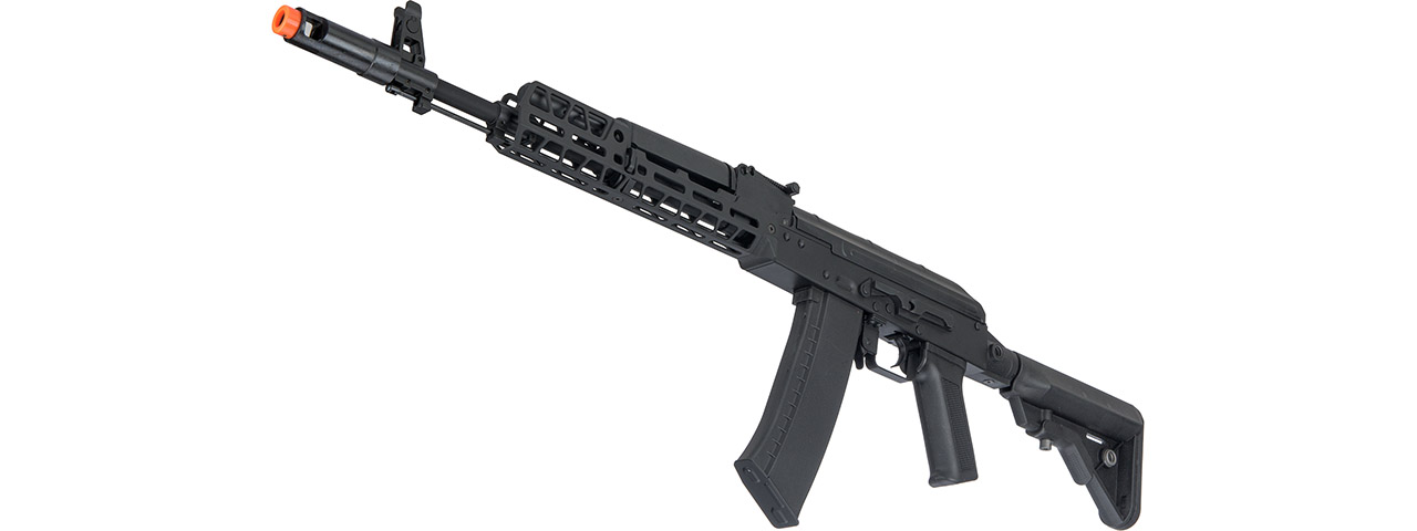 Lancer Tactical AK74 Full Metal Rifle w/ 10.5 inch M-LOK Handguard (Color: Black)