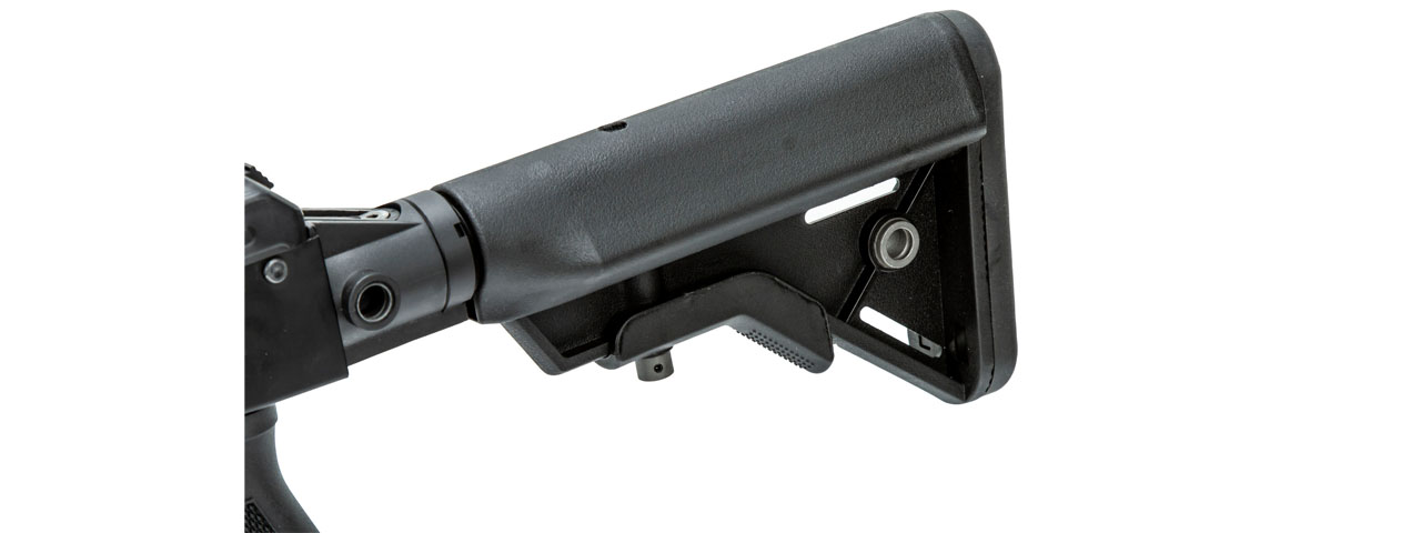 Lancer Tactical AK74 Full Metal Rifle w/ 10.5 inch M-LOK Handguard (Color: Black) - Click Image to Close