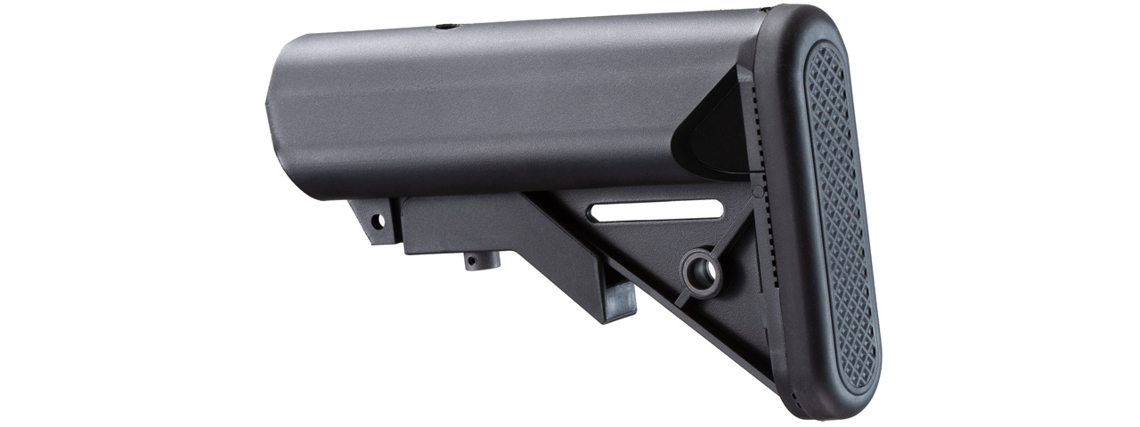 Lancer Tactical M4 Gen-2 Collapsible Crane Stock (Color: Black) - Click Image to Close