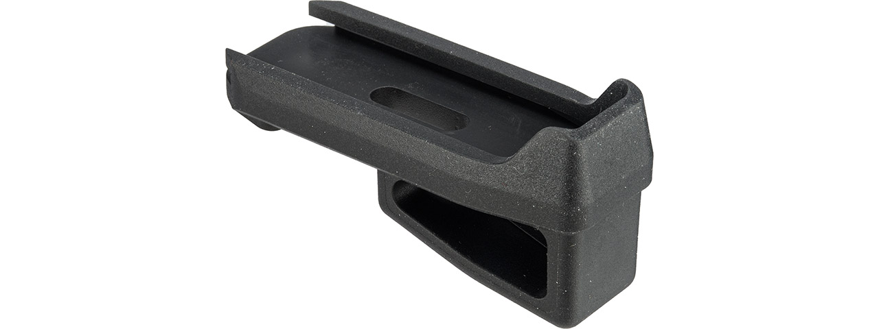 Lancer Tactical High Speed Mid-Mag Rubber Base Plate (Color: Black) - Click Image to Close