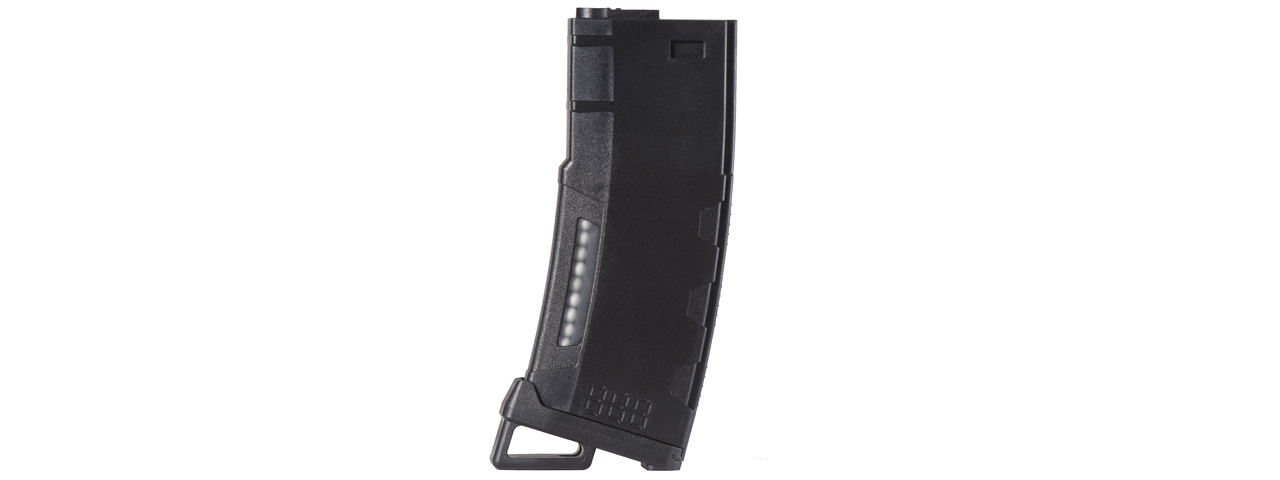 Lancer Tactical 130 Round High Speed Mid-Cap Magazine Pack of 5 (Black) - Click Image to Close