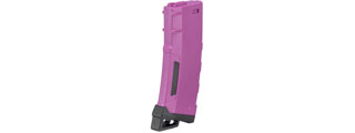 Lancer Tactical 130 Round High Speed Mid-Cap Magazine (Color: Purple)