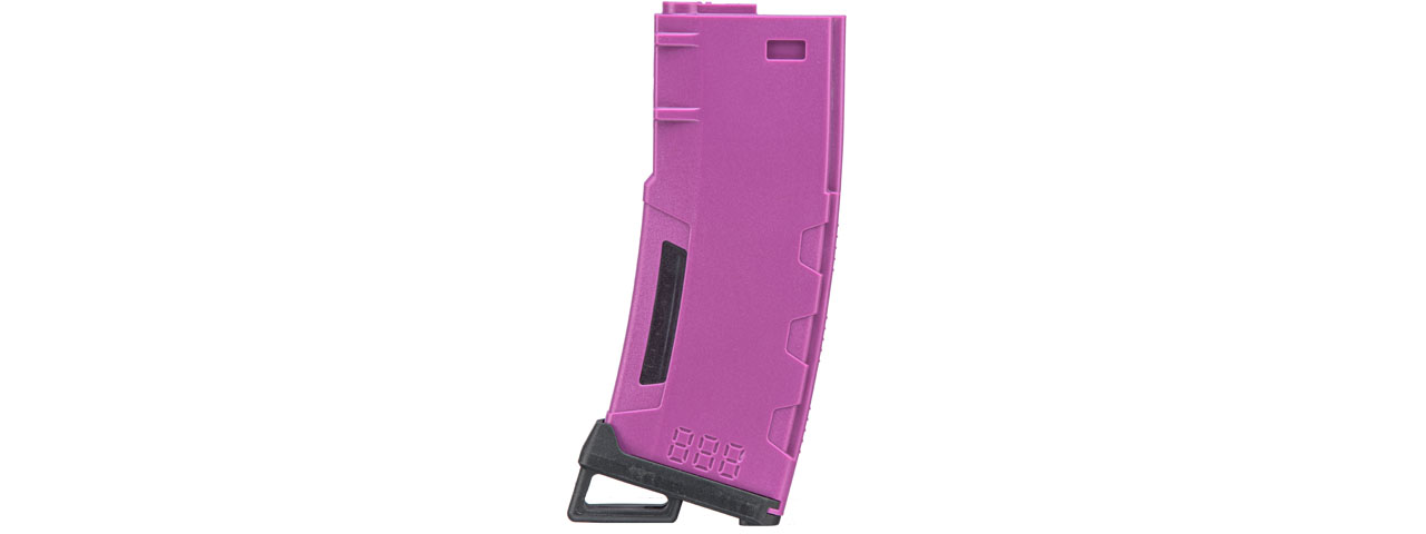 Lancer Tactical 130 Round High Speed Mid-Cap Magazine (Color: Purple)