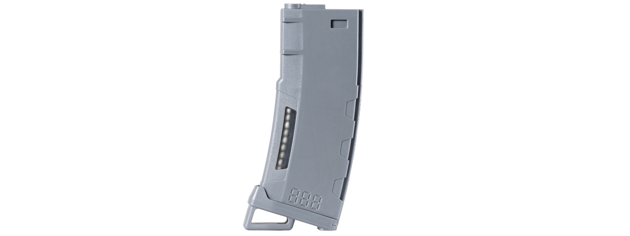 Lancer Tactical 130 Round High Speed Mid-Cap Magazine Pack of 5 (Gray)
