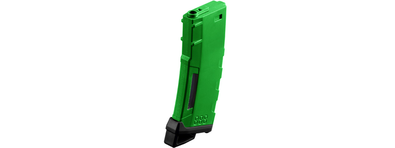 Lancer Tactical 130 Round High Speed Mid-Cap Magazine Pack of 5 (Green) - Click Image to Close