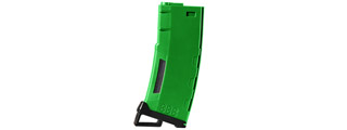 Lancer Tactical 130 Round High Speed Mid-Cap Magazine (Color: Green)