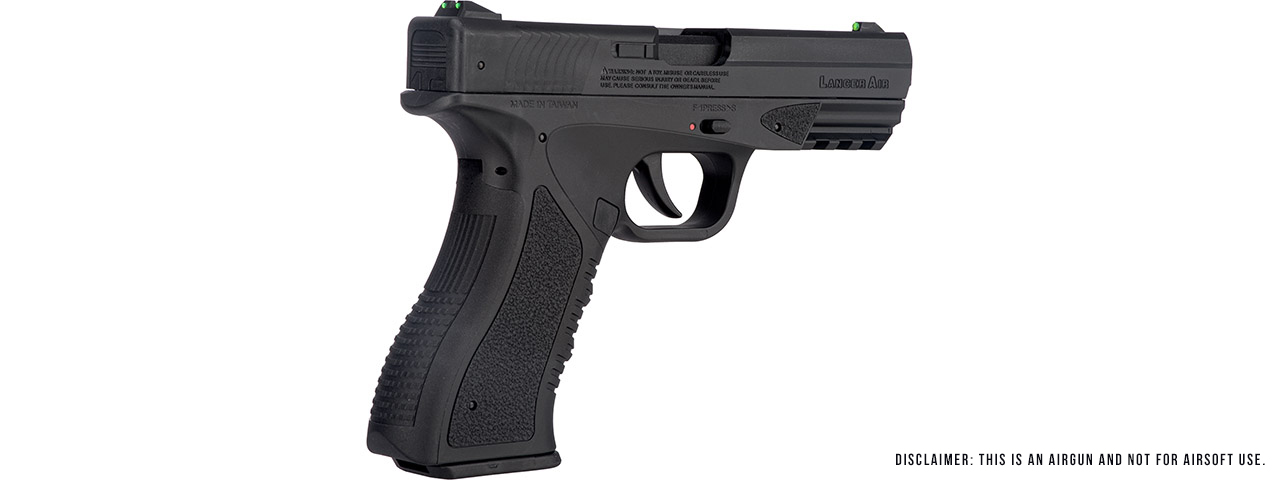 Lancer Air Defender LTA-3B CO2 Half-Blowback 4.5mm AirGun (Color: Black) - Click Image to Close