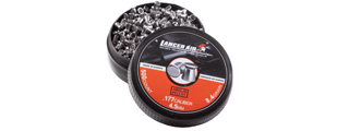 Lancer Air 500 Count 0.177 Caliber 8.4 Gram Air Gun Pellets (4.5mm Flathead)