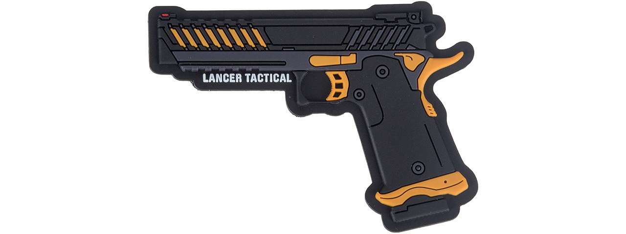 Lancer Tactical Knightshade Hi-Capa Gas Blowback Airsoft Pistol (Color: Black & Green)