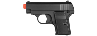 Lancer Tactical M222 Spring Powered Airsoft Pistol (Color: Black)