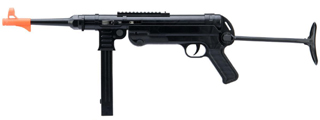 Double Eagle MP40 WWII Spring Rifle in Polybag (Color: Black)