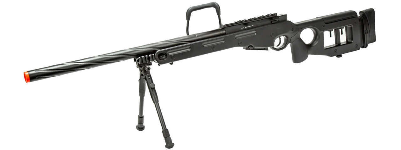 WellFire SV98 Bolt Action Airsoft Sniper Rifle w/ Bipod (Color: Gray)