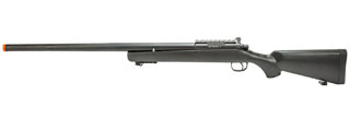 WellFire MBG23B Bolt Action Gas Powered Airsoft Sniper Rifle (Color: Black)