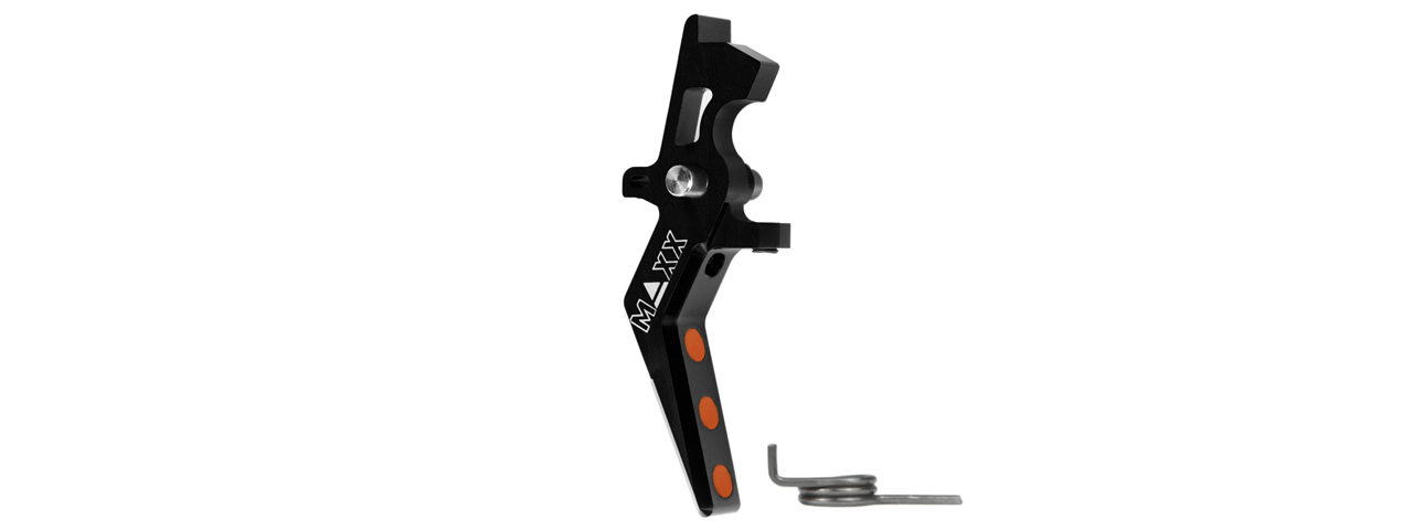 Maxx Model CNC Aluminum Advanced Speed Trigger Style A (Color: Black) - Click Image to Close