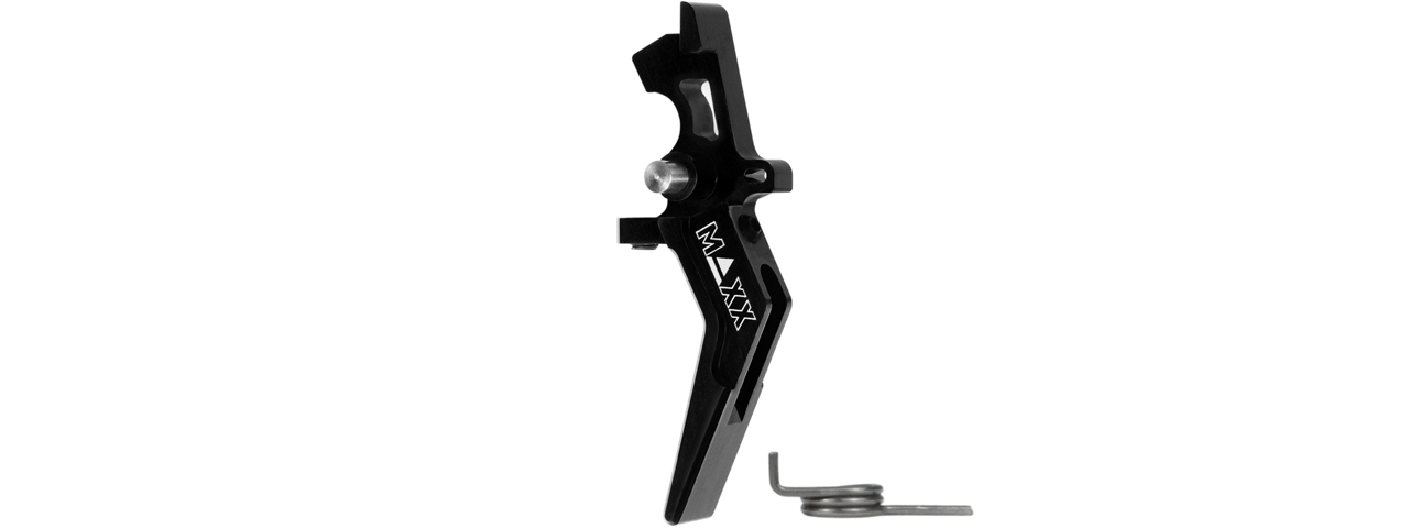 Maxx Model CNC Aluminum Advanced Speed Trigger Style A (Color: Black) - Click Image to Close