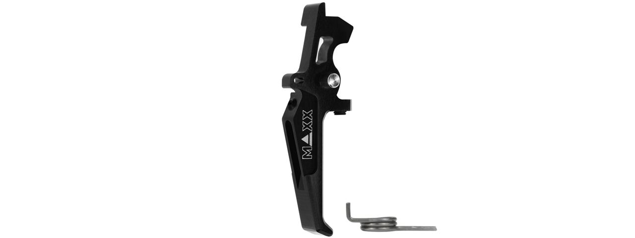 Maxx Model CNC Aluminum Advanced Speed Trigger Style E (Color: Black) - Click Image to Close