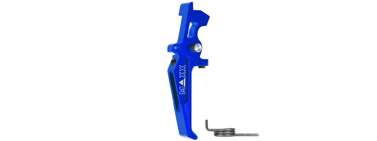 Maxx Model CNC Aluminum Advanced Speed Trigger Style E (Color: Blue)