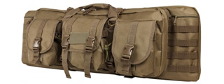 NcStar 36" Tactical Double Carbine Rifle Bag (Color: Tan)