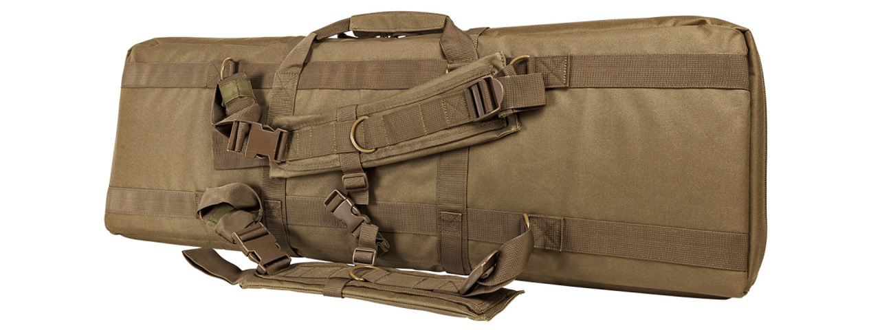 NcStar 36" Tactical Double Carbine Rifle Bag (Color: Tan)