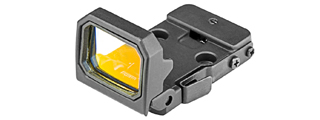 NcStar Mod 2 Flip-Up Red Dot Sight for Glock Series Airsoft Gas Blowback Pistols (Color: Black)