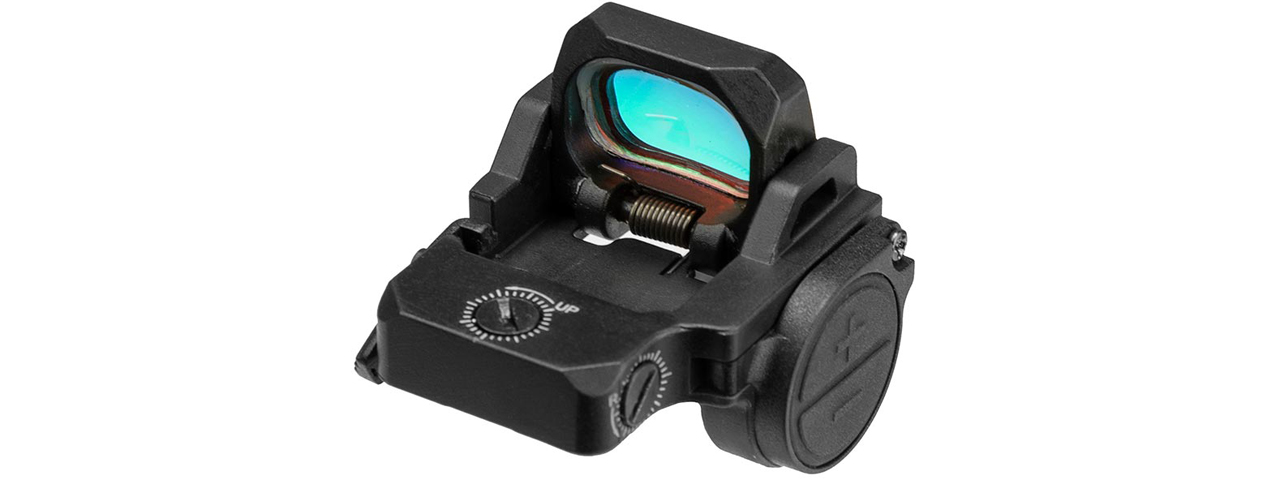 NCStar Flip Dot Pro Red Dot Reflex Optic (Color: Black) - Click Image to Close