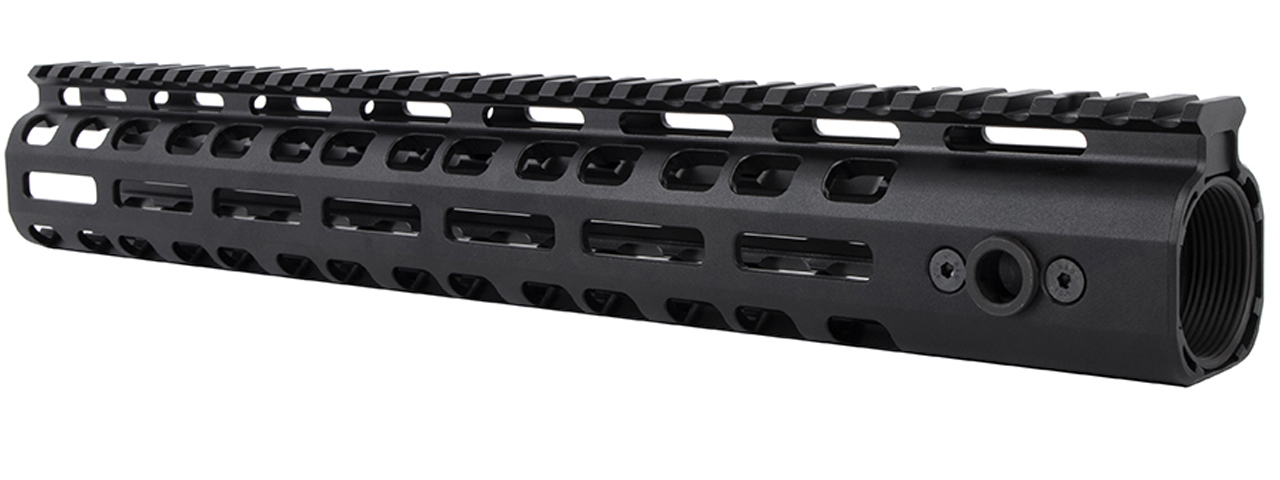 PTS Griffin Armament 13.5" Low Profile Rigid M-LOK Rail (Color: Black) - Click Image to Close