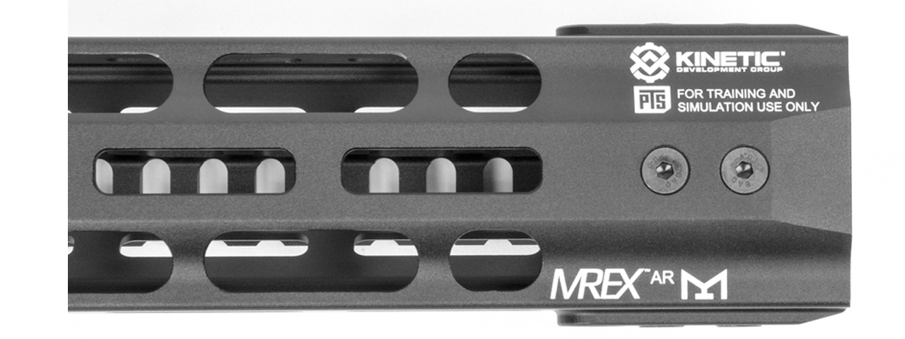 PTS Kinetic MREX AR M-LOK 11" Handguard (Color: Black) - Click Image to Close