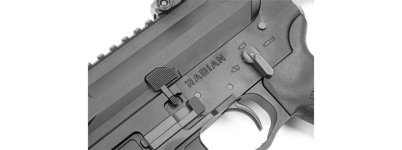 PTS Radian Model 1 Gas Blow Back Rifle w/ M-LOK Handguard (Color: Black)