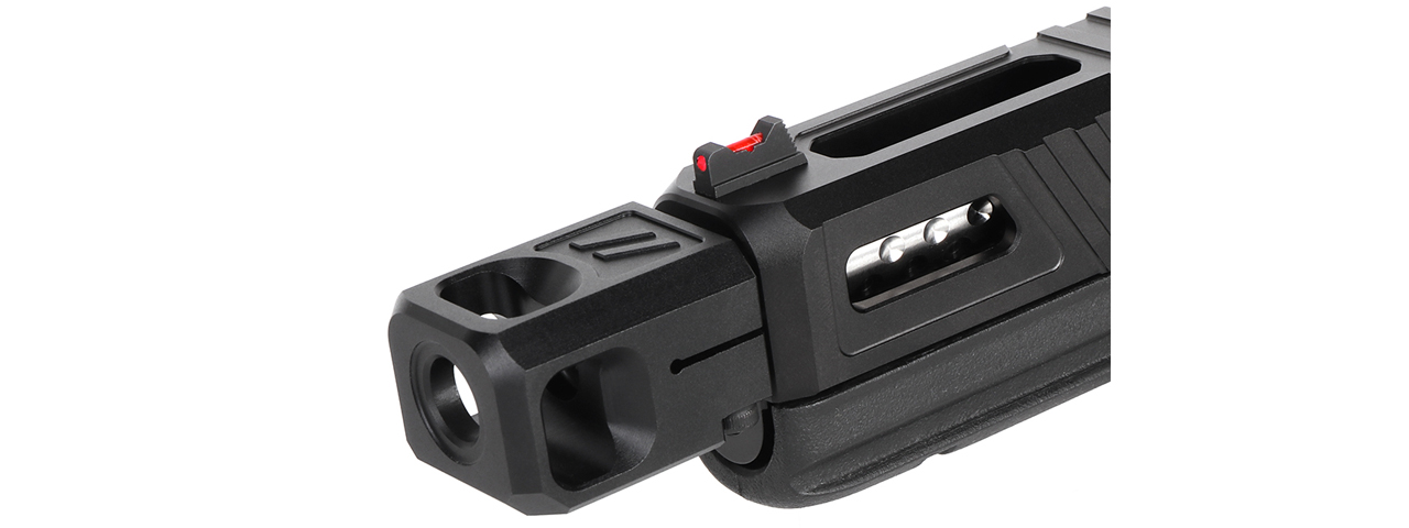 PTS ZEV Technologies Licensed V2 PRO Compensator for G-Series GBB Airsoft Pistols (Color: Black) - Click Image to Close